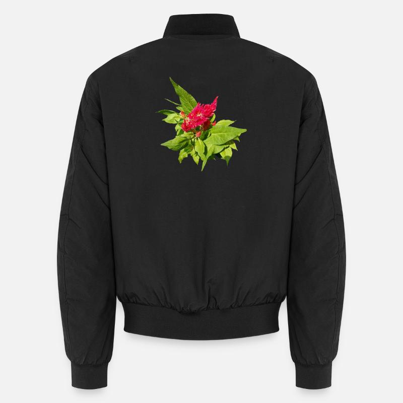 RED CELOSIA - Unisex Bomber Jacket - black