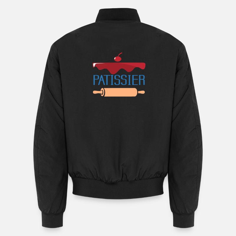 Pâtissier - Bomber unisexe - noir