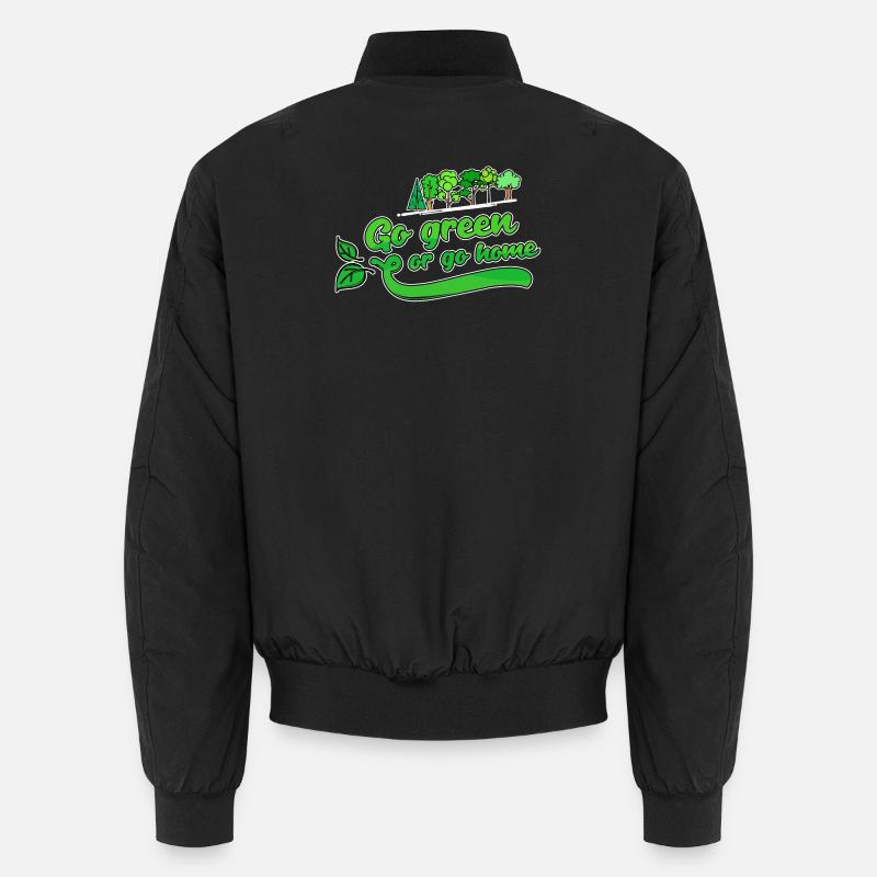 Nature Statement Earth Environment Tree Nature Conservation Unisex Bomber Jacket