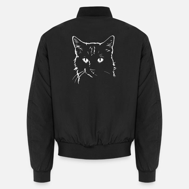 Cat 4 - Unisex Bomber Jacket - black