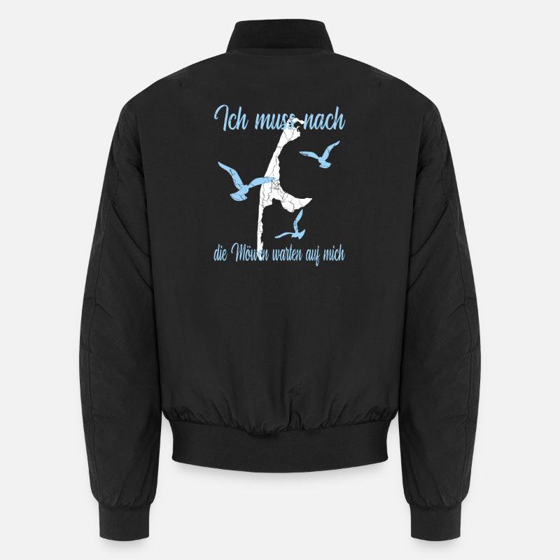 Sylt Urlaub Unisex Bomberjacke