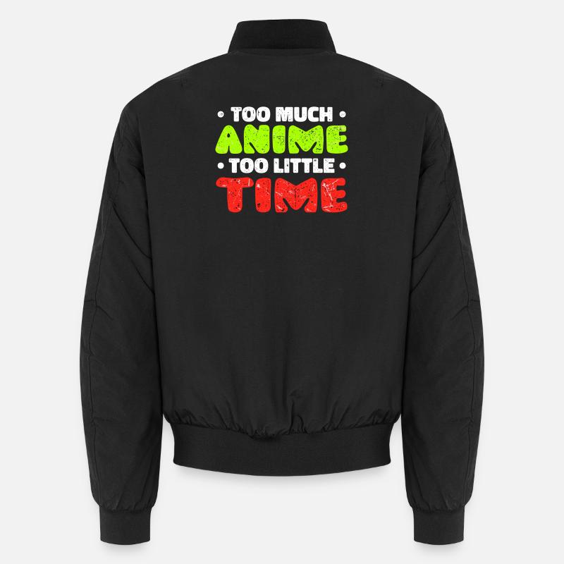 Anime Cartoon Comic Statement Manga Japan Unisex Bomber Jacket