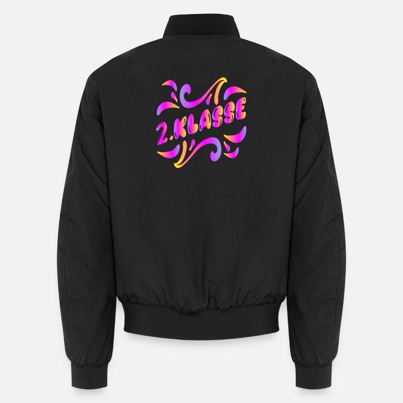 2. Klasse Grundschule - ZWEITKLÄSSLERIN Unisex Bomberjacke