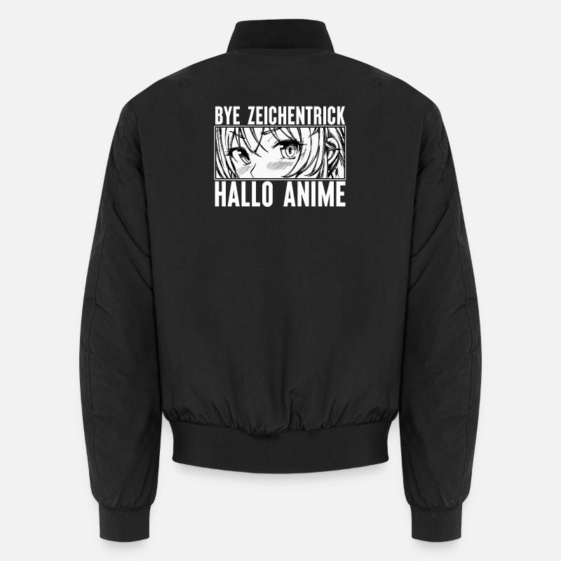 Anime Cartoon Comic Statement Japanese Manga Bomber unisexe