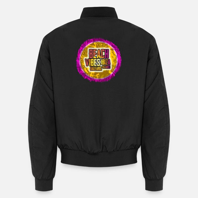 Ibiza Beach Vibes Unisex Bomber Jacket