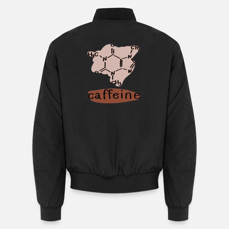 Caféine - Bomber unisexe - noir