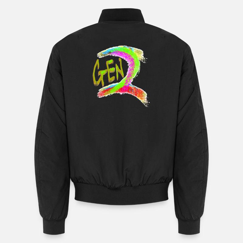Generation Z Unisex Bomber Jacket