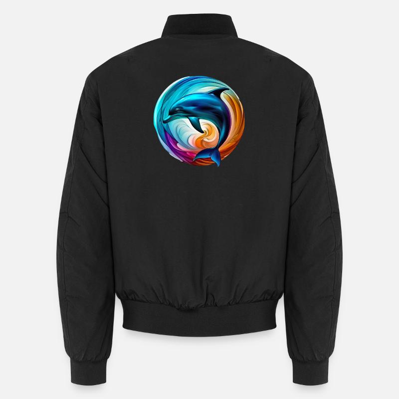 Dolphin Unisex Bomber Jacket