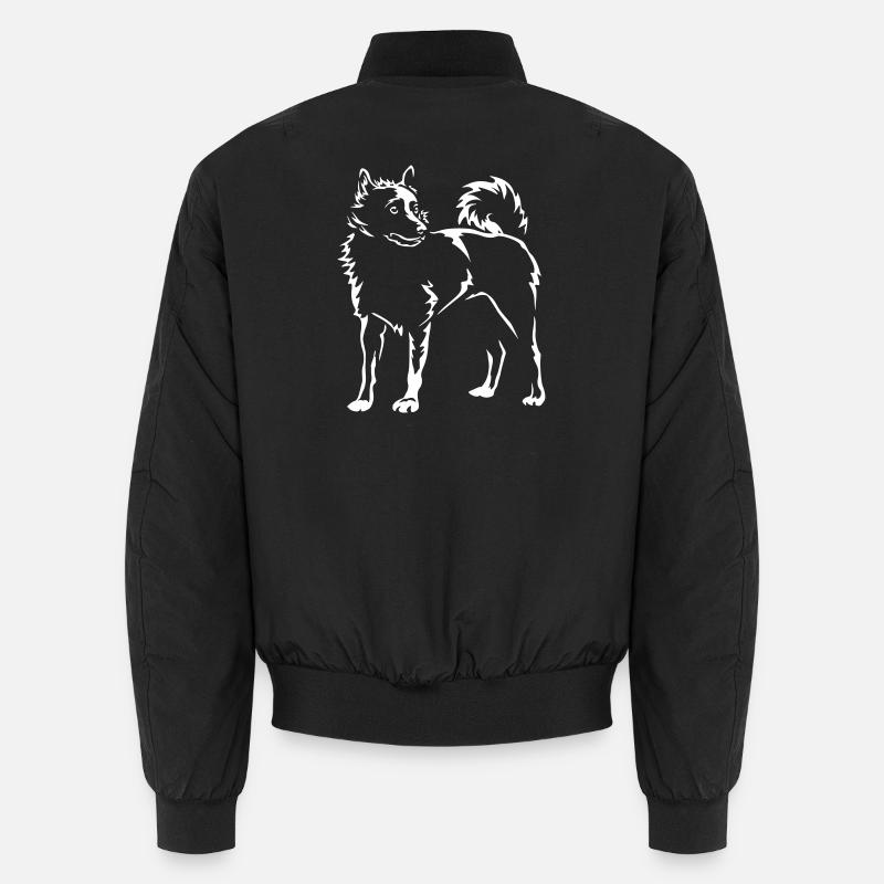 Schipperke « Édition Noire » - Bomber unisexe - noir