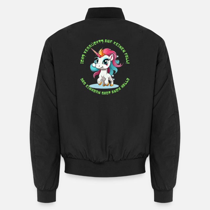 Dicton Licorne mignon Bomber unisexe