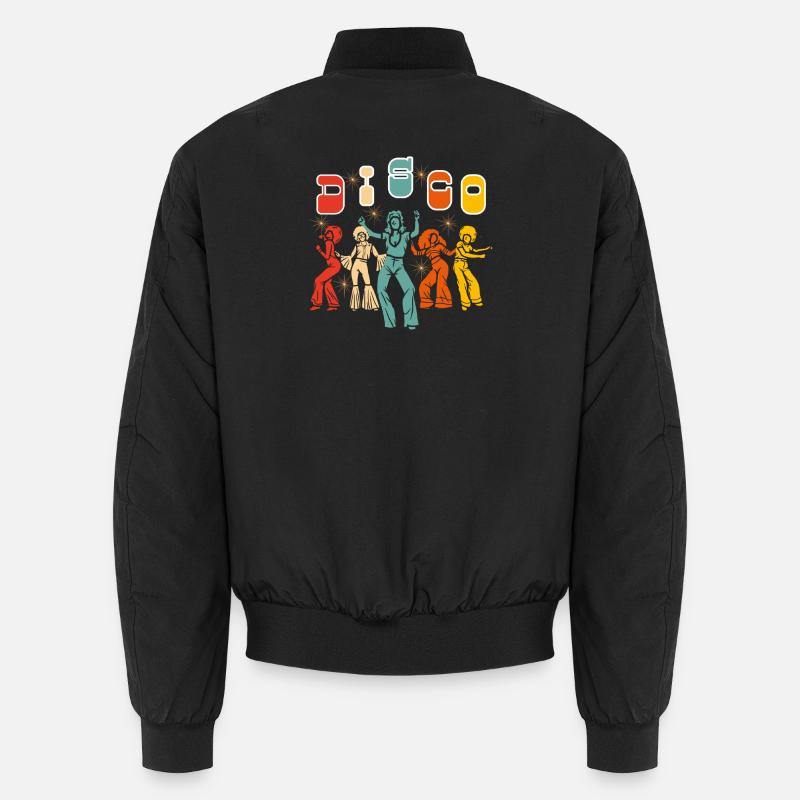 DISKOTHEK - Unisex Bomberjacke - Schwarz
