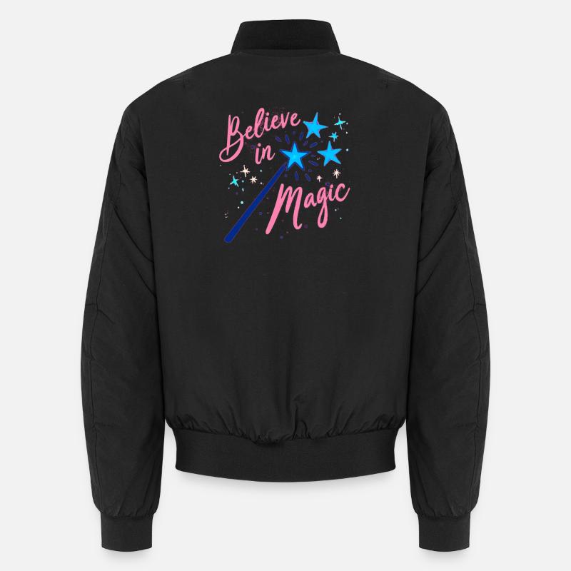 Believe in Magic Unisex Bomberjacke