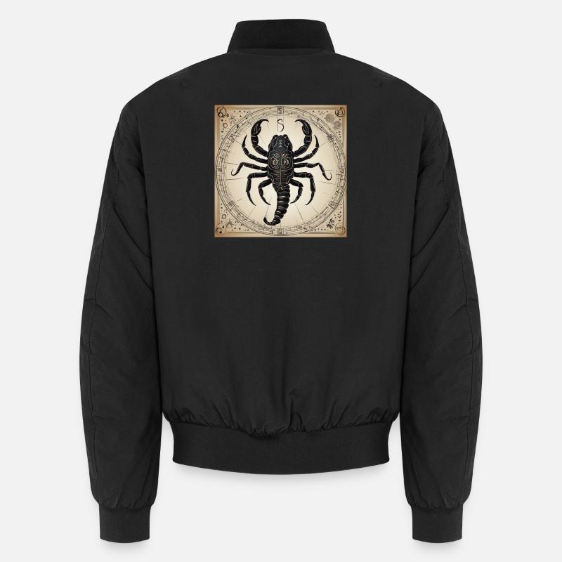 Zodiac Scorpion Unisex Bomberjacke