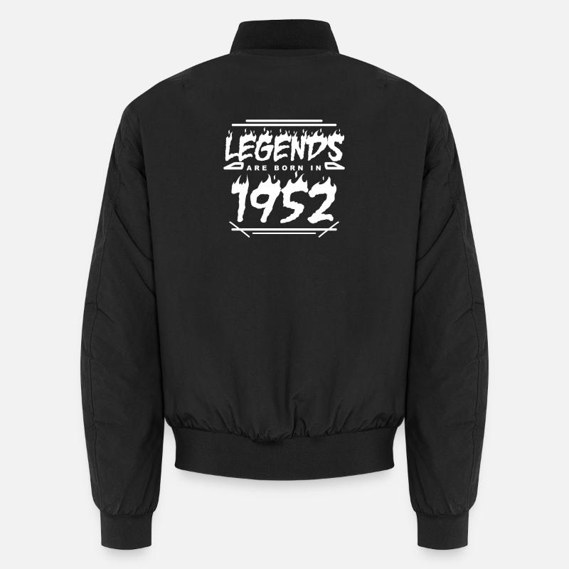 1952 - Born 1952 - Built in 1952 Unisex Bomber Jacket