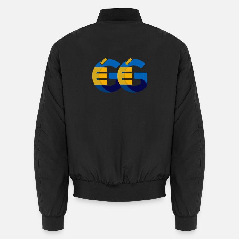 Gégé - Unisex Bomber Jacket - black