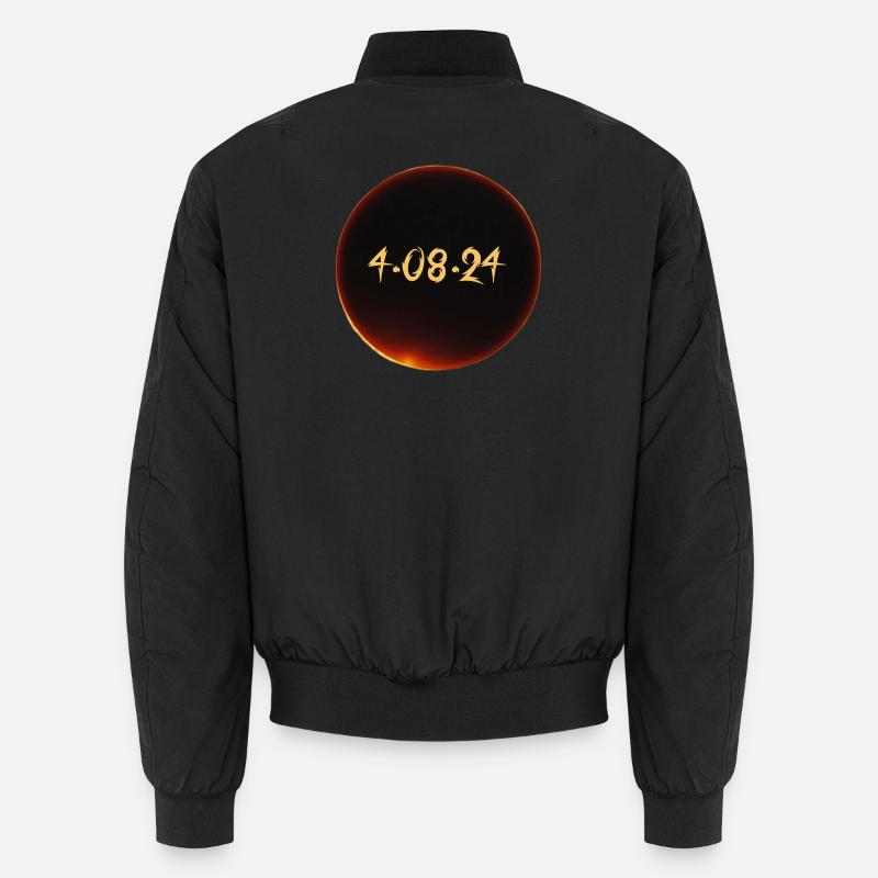 Eclipse de Soleil 2024 Bomber unisexe