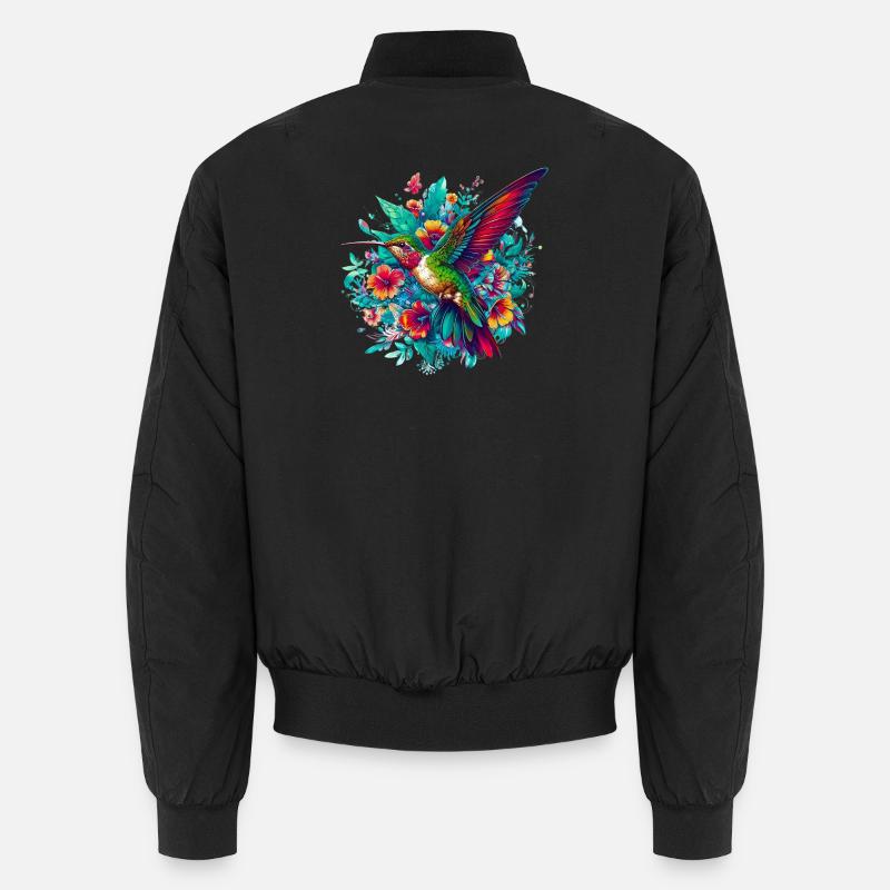 Colibri - Bomber unisexe - noir