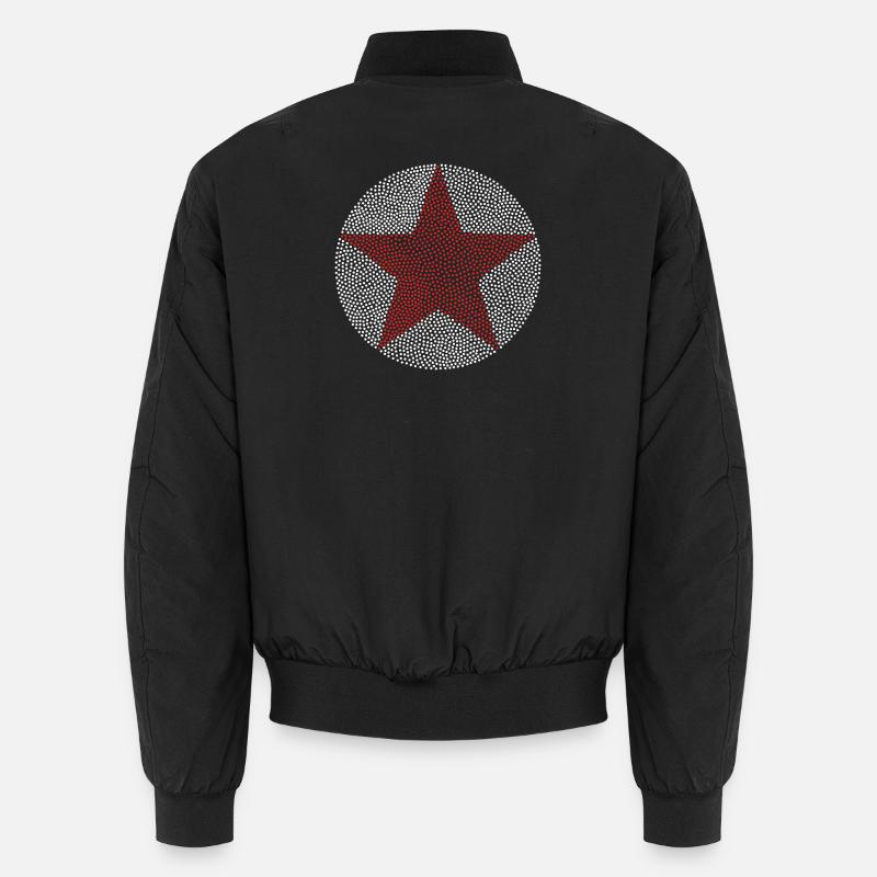 Étoile dans un cercle Bomber unisexe