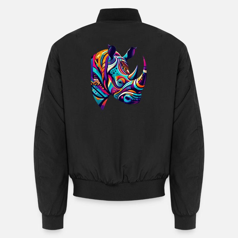 Nashorn Unisex Bomberjacke