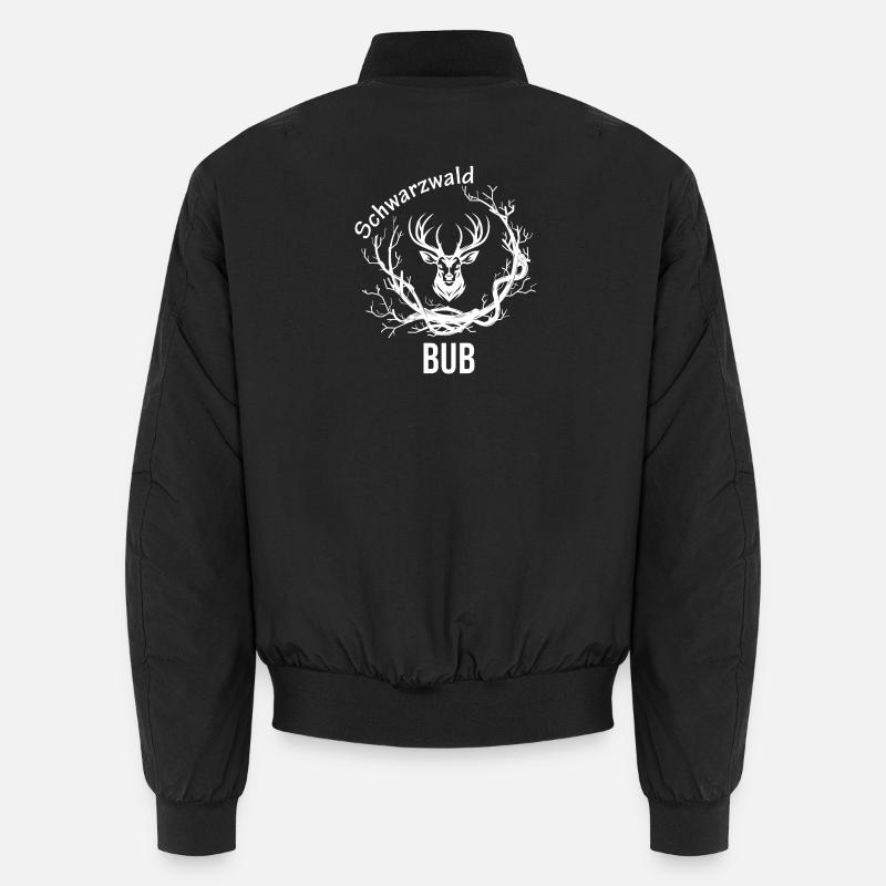 Schwarzwald Bub - Unisex Bomberjacke - Schwarz