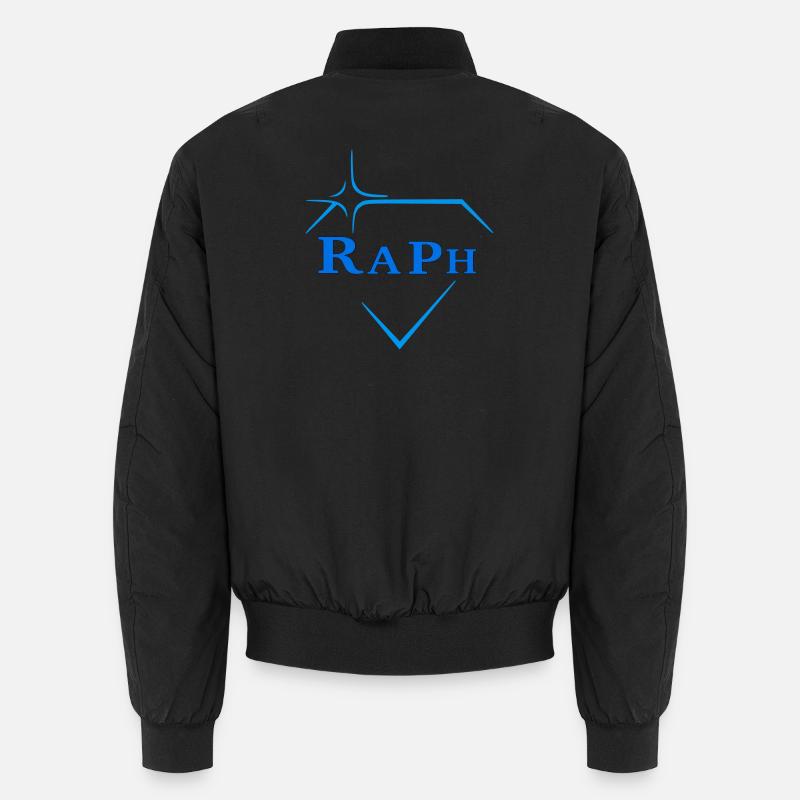 Raph - Unisex Bomber Jacket - black