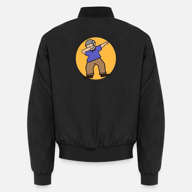 Retirement Senior Statement Leisure Retiree Unisex Bomber Jacket