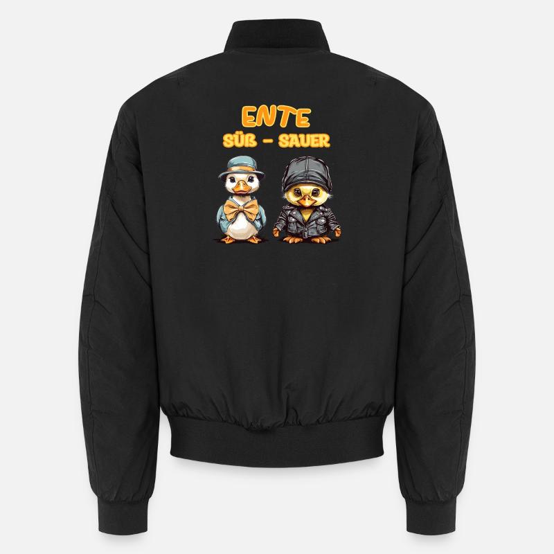 Ente Süß - Sauer Unisex Bomberjacke