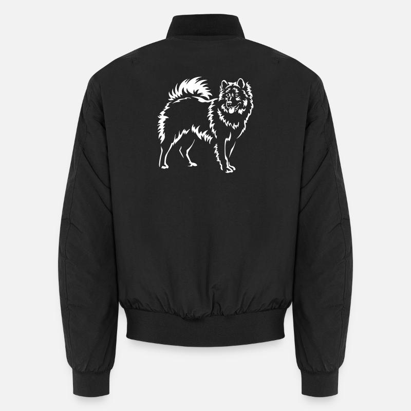 Eurasier "Black Edition" - Unisex Bomberjacke - Schwarz