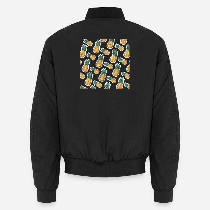Leckere Ananas - Unisex Bomberjacke - Schwarz