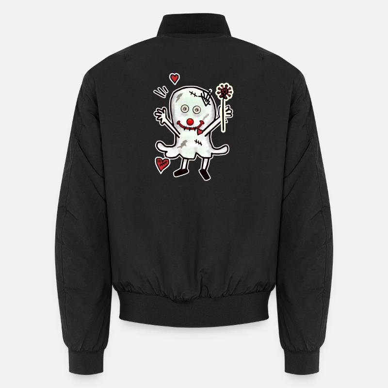 Halloween Ghost Love Heartbreak Heartbreak Unisex Bomber Jacket