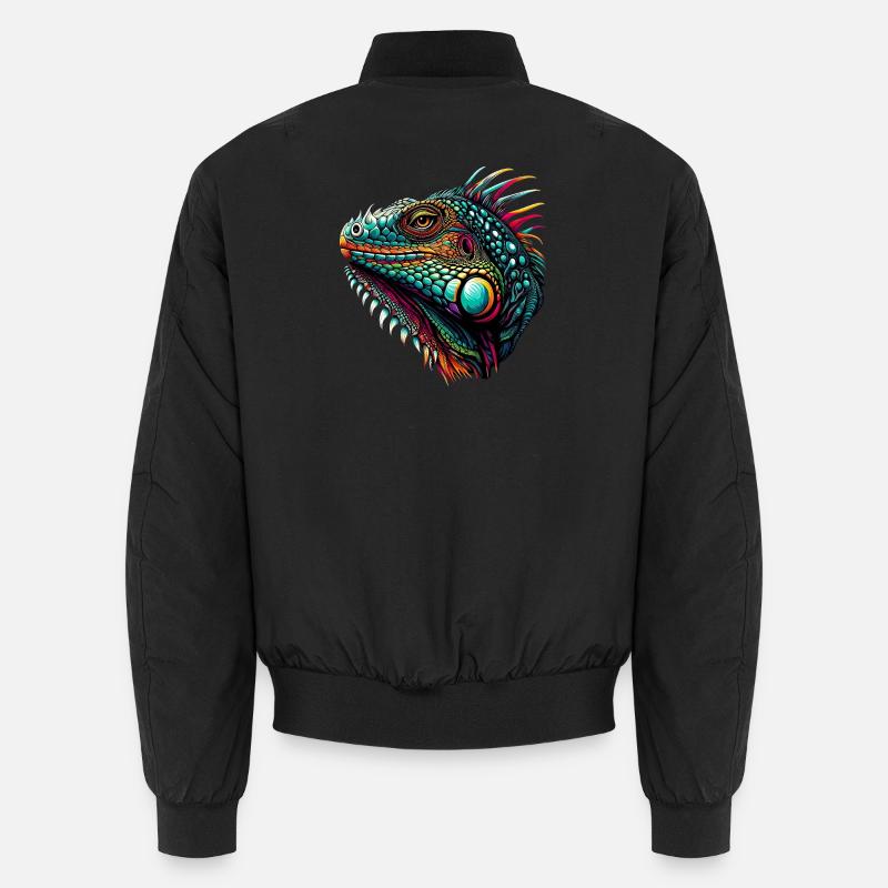 Iguana Unisex Bomber Jacket
