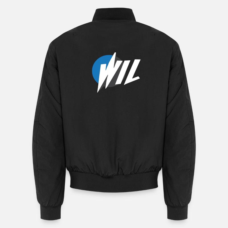 Wil - Unisex Bomber Jacket - black