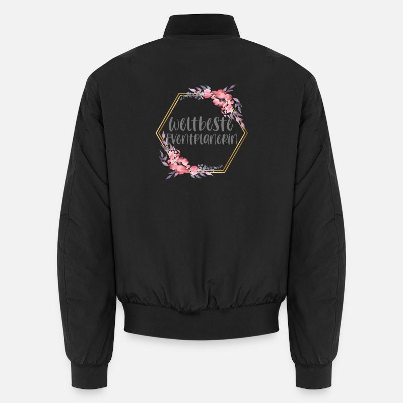 Eventplanerin Events Mädchen Beruf Geschenk - Unisex Bomberjacke - Schwarz