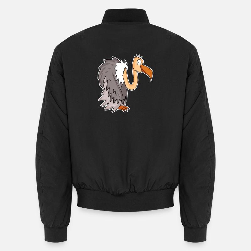 Vautour - Bomber unisexe - noir