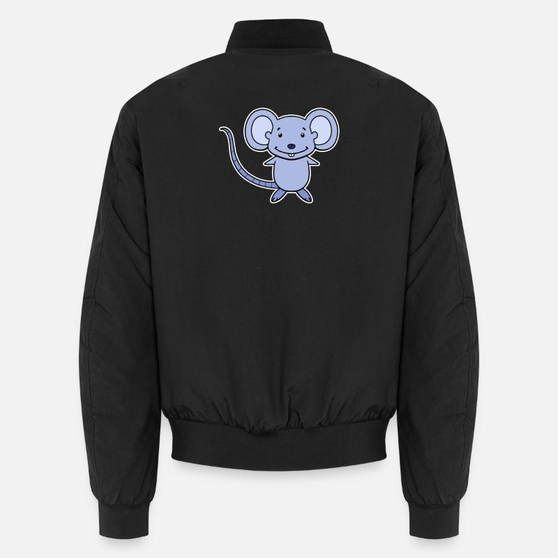 Maus Cartoon Unisex Bomberjacke