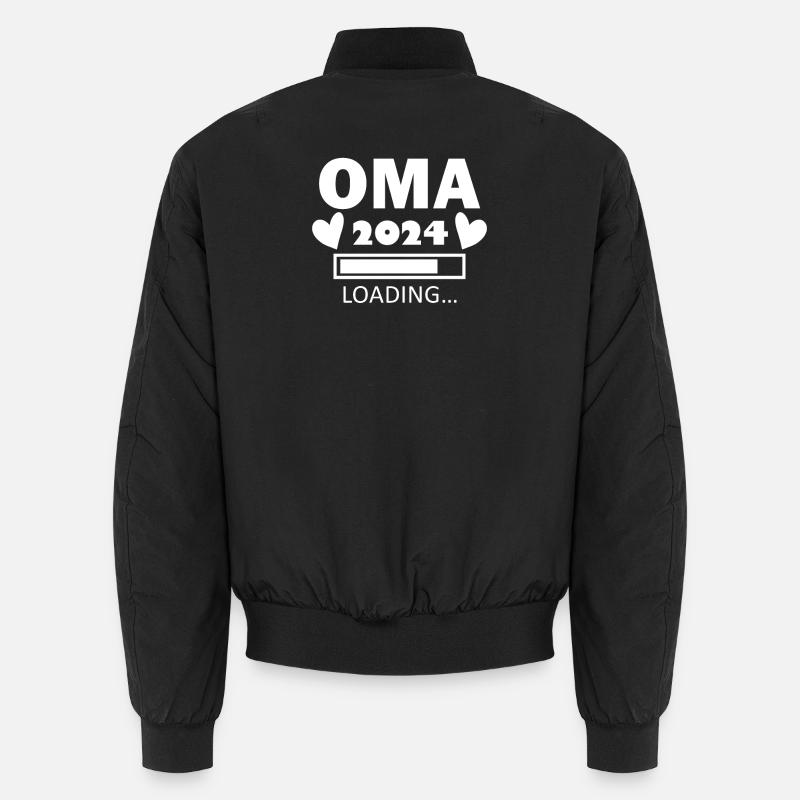 Oma 2024 - Oma werden - Oma Geschenk Unisex Bomberjacke