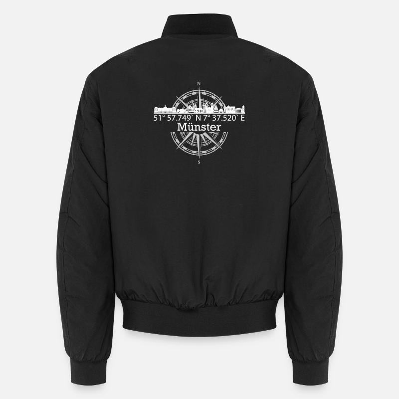 Skyline Münster Unisex Bomberjacke