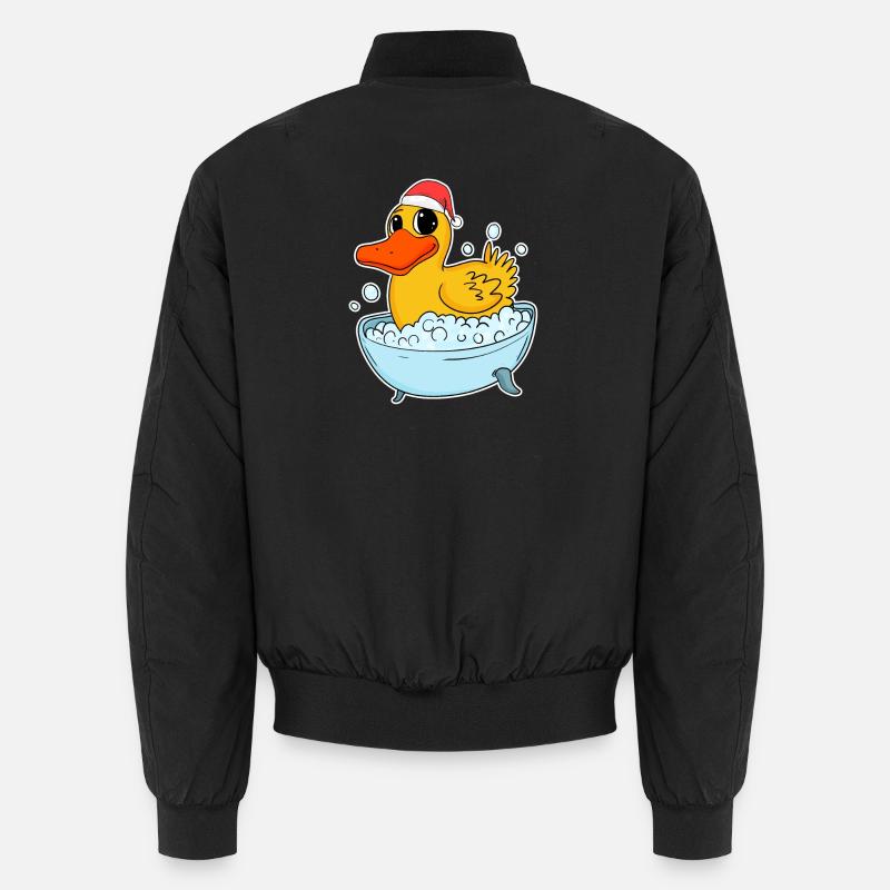Canard en caoutchouc Noël Bomber unisexe