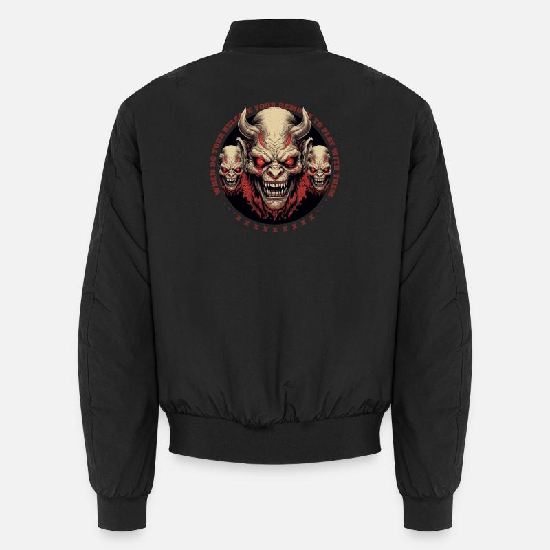 Hells Demons - Unisex Bomber Jacket - black
