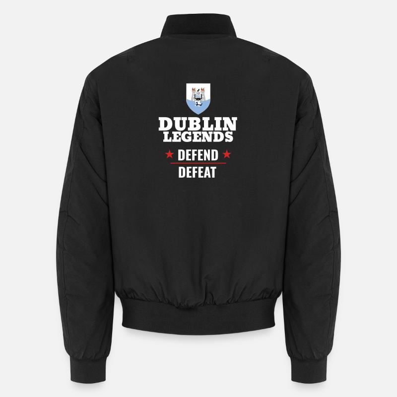Dublin Legends Defend Defeat with the Dublin Crest Unisex Bomber Jacket