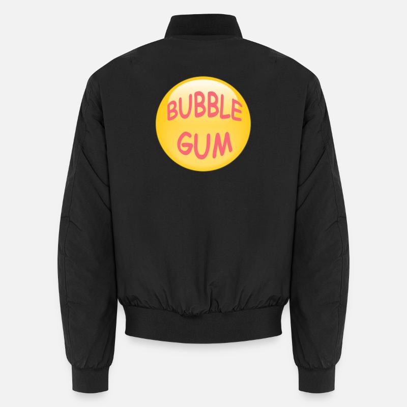 BUBBLE GUM - Unisex Bomberjacke - Schwarz