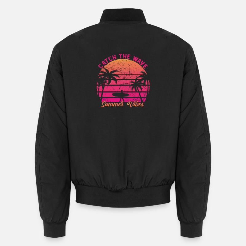 Attrapez la vague Bomber unisexe