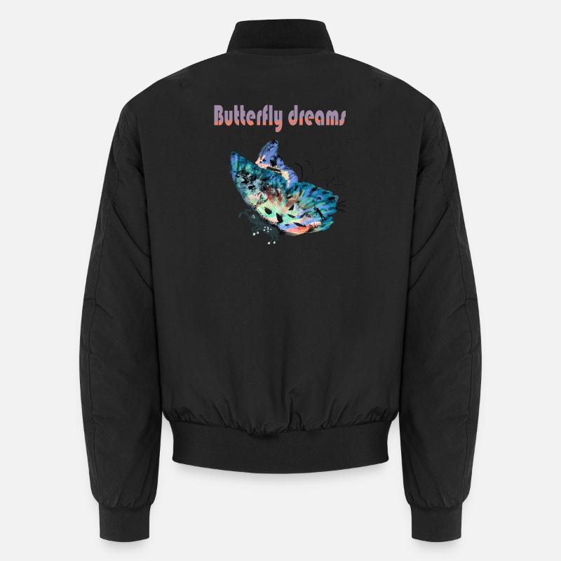 BUTTERFLY DREAMS Unisex Bomber Jacket