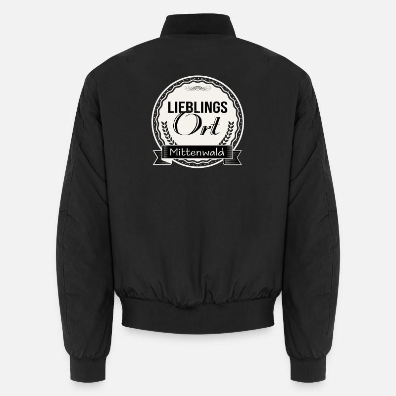 Lieblingsort Mittenwald Unisex Bomberjacke