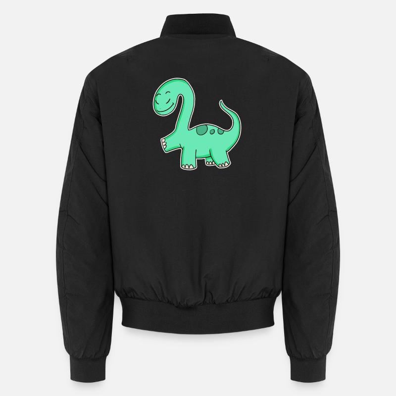 Dino - Bomber unisexe - noir