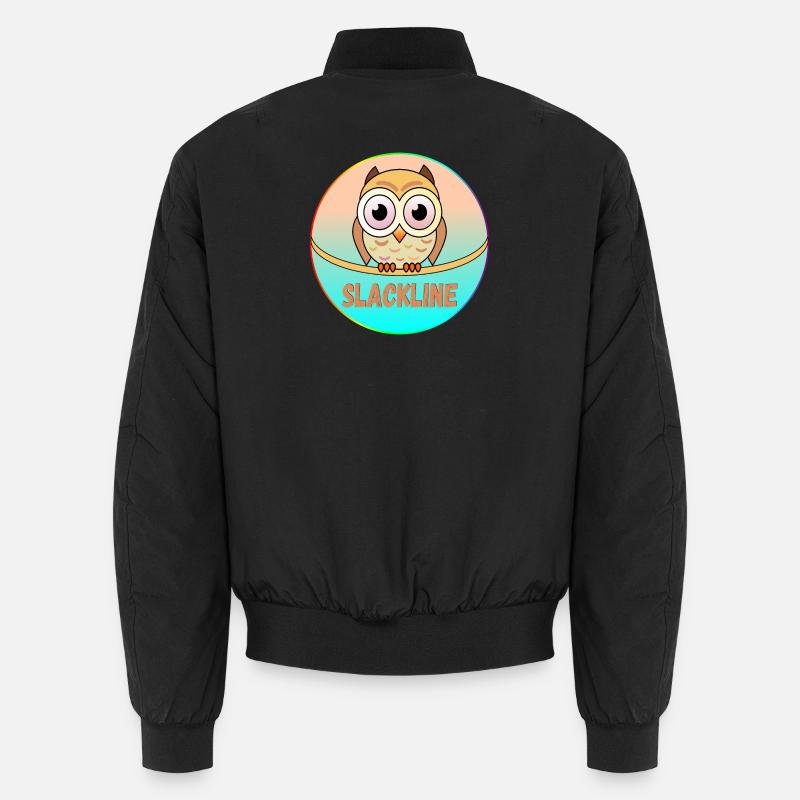 SLACKLINE OWLS - OISEAUX Bomber unisexe