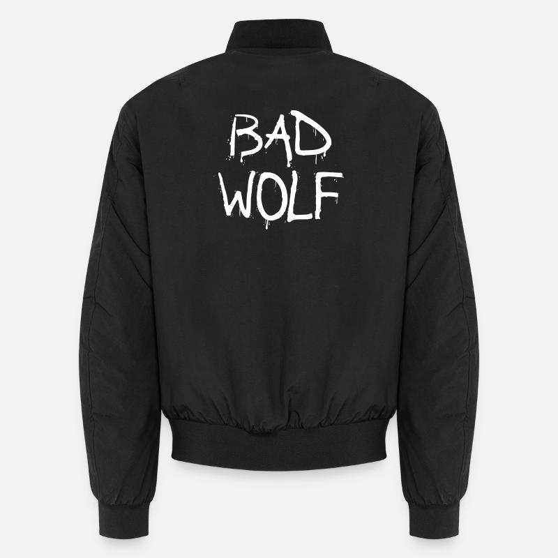 Bad Wolf - Unisex Bomberjacke - Schwarz