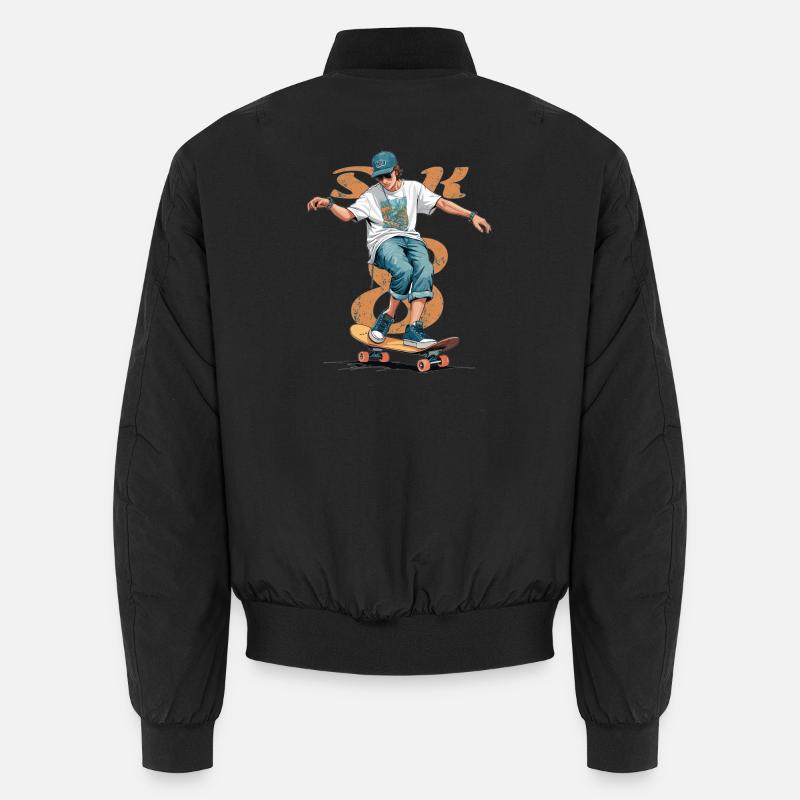 Garçon patineur Bomber unisexe