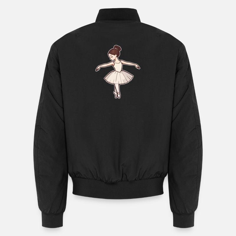 Ballerina - Unisex Bomber Jacket - black