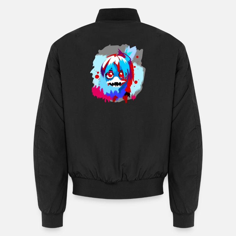 Gremlinface - Unisex Bomberjacke - Schwarz